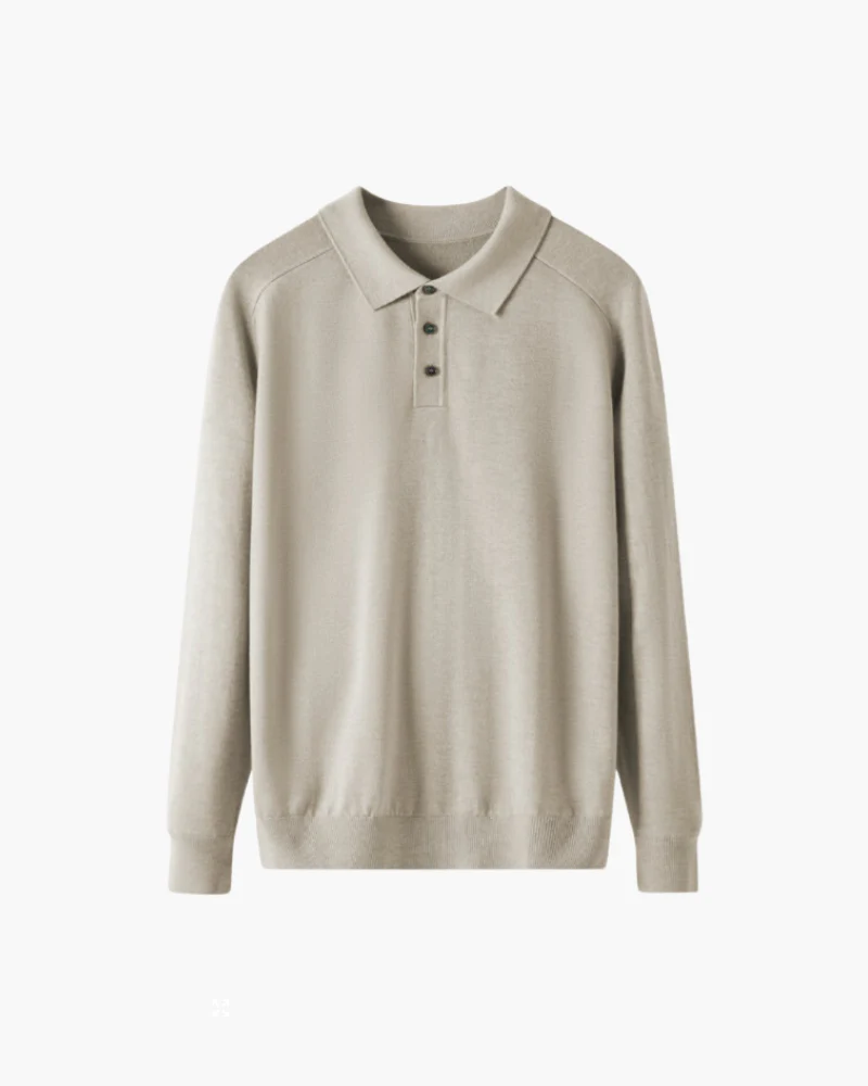 100% Premium Wolle Polo