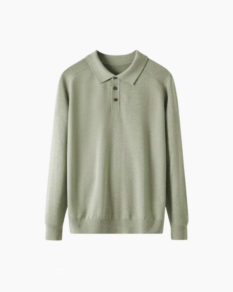100% Premium Wool Polo - Image 8
