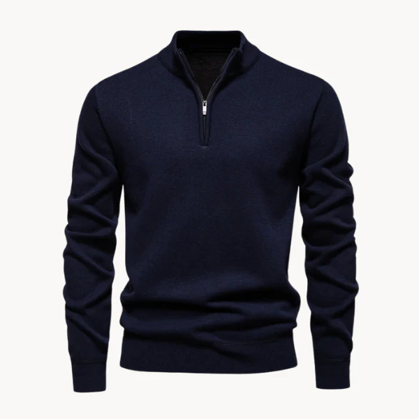 Classic Zip Pullover - Sweater - Image 5