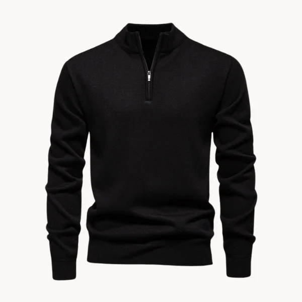 Classic Zip Pullover - Sweater - Image 6