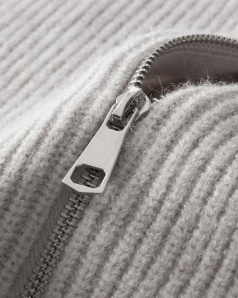 AMALFI Full-Zip Wool Gilet - Image 10