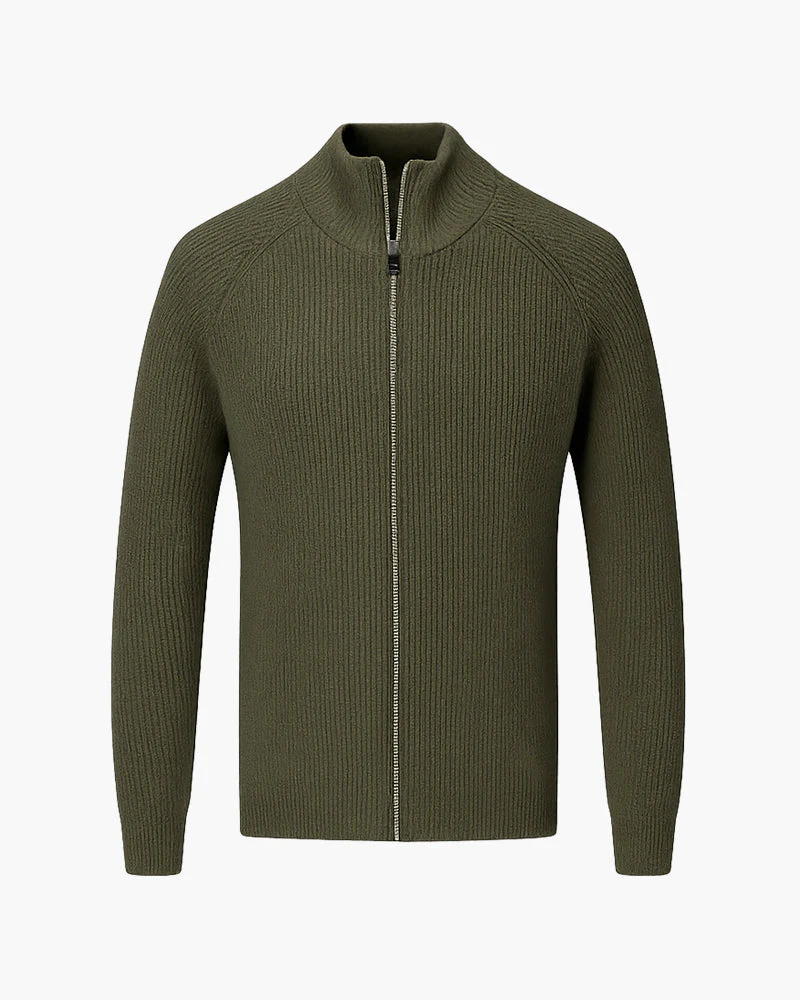 AMALFI Full-Zip Wool Gilet - Image 3