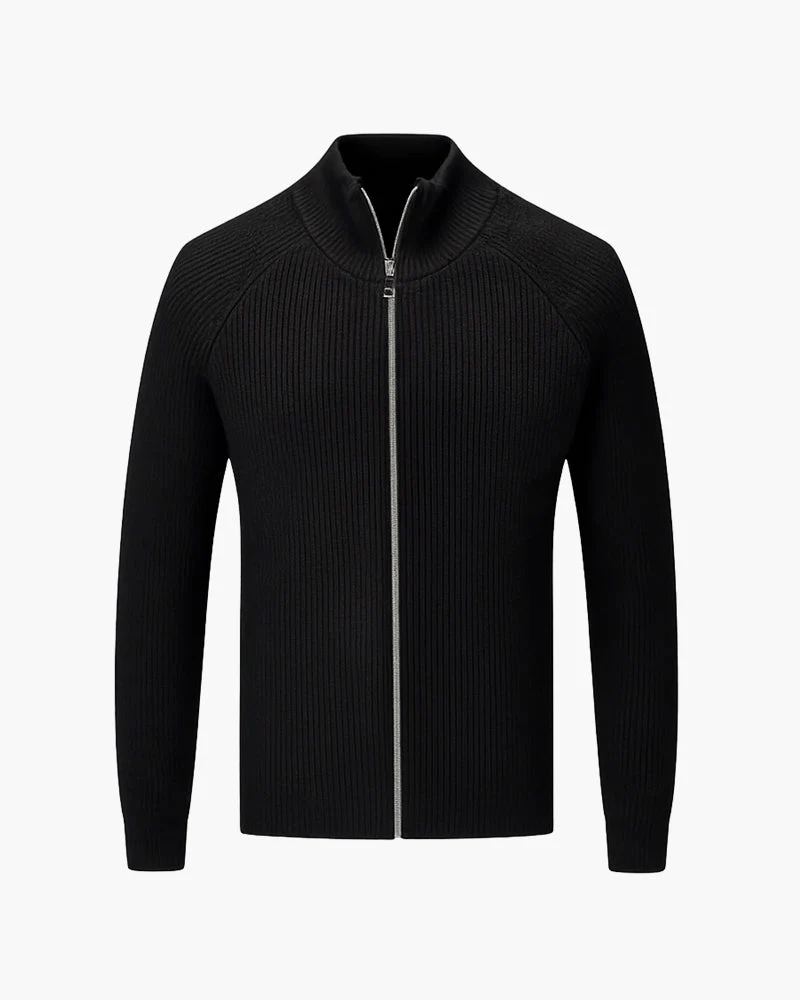 AMALFI Full-Zip Wool Gilet - Image 4