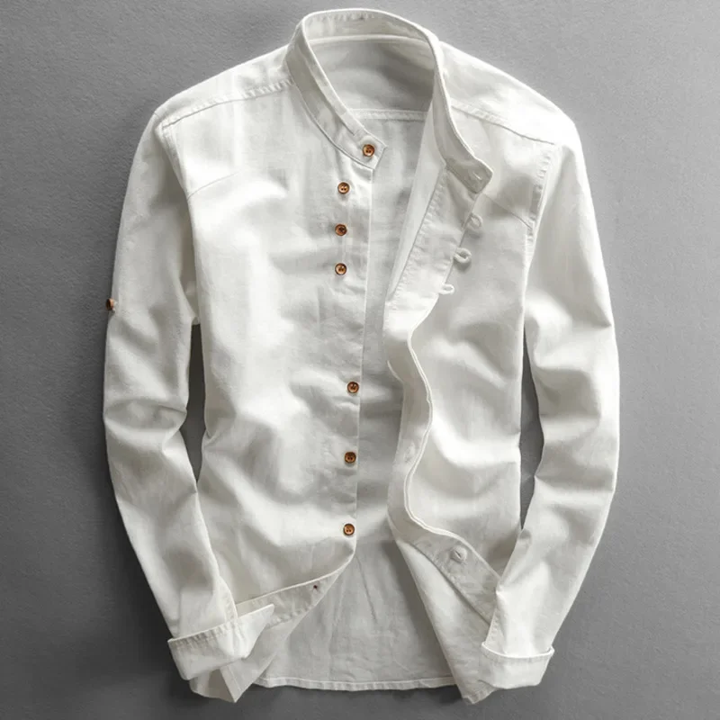 Asuka Japanese Linen Shirt