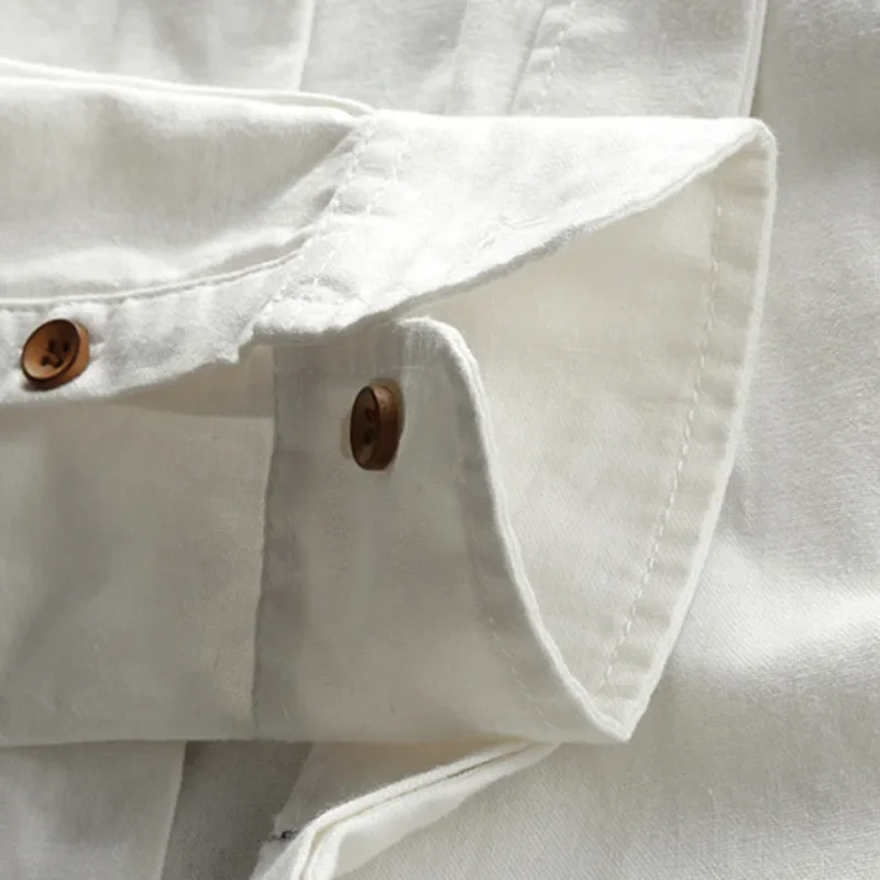 Asuka Japanese Linen Shirt - Image 3