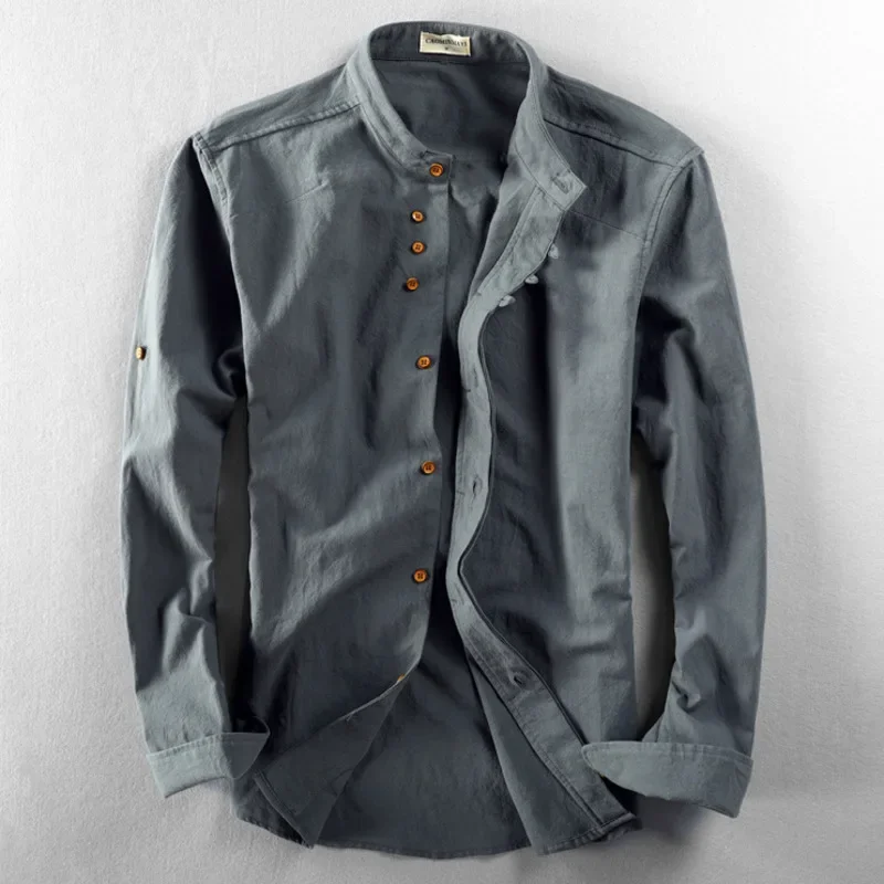 Asuka Japanese Linen Shirt - Image 5