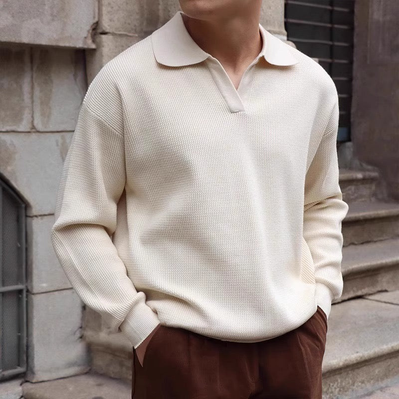 BUSAN V-Neck Polo - Image 3