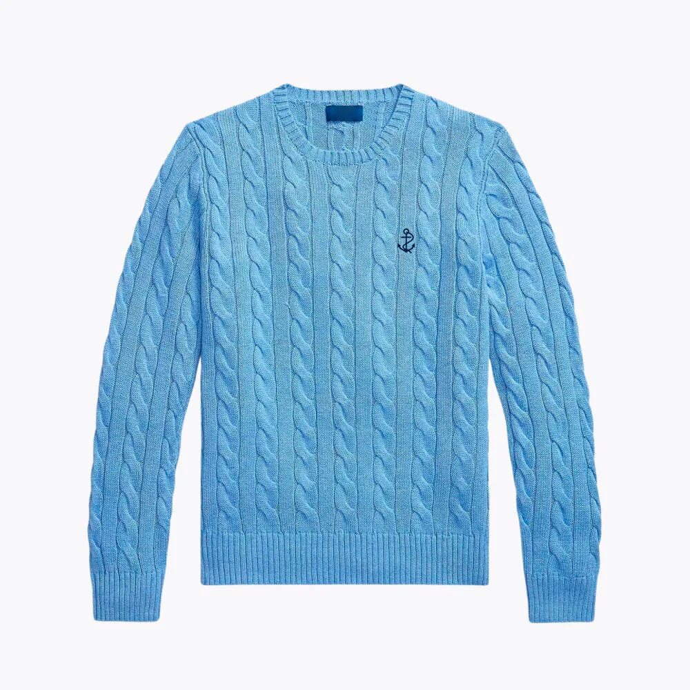 Cable-Knit Cotton Jumper - Image 3