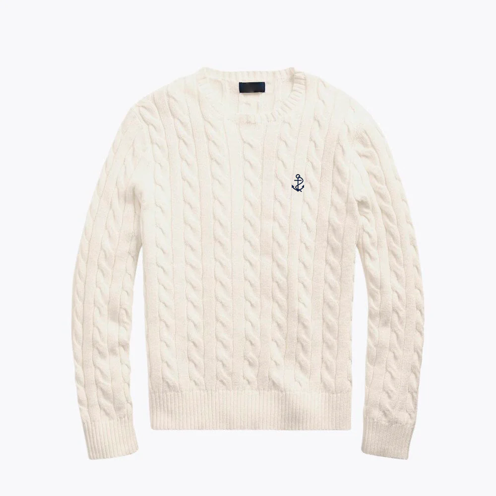 Cable-Knit Cotton Jumper - Image 4