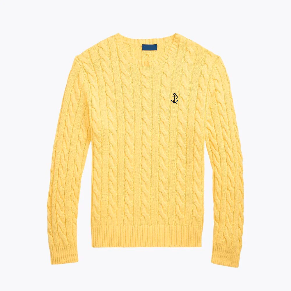 Cable-Knit Cotton Jumper - Image 8