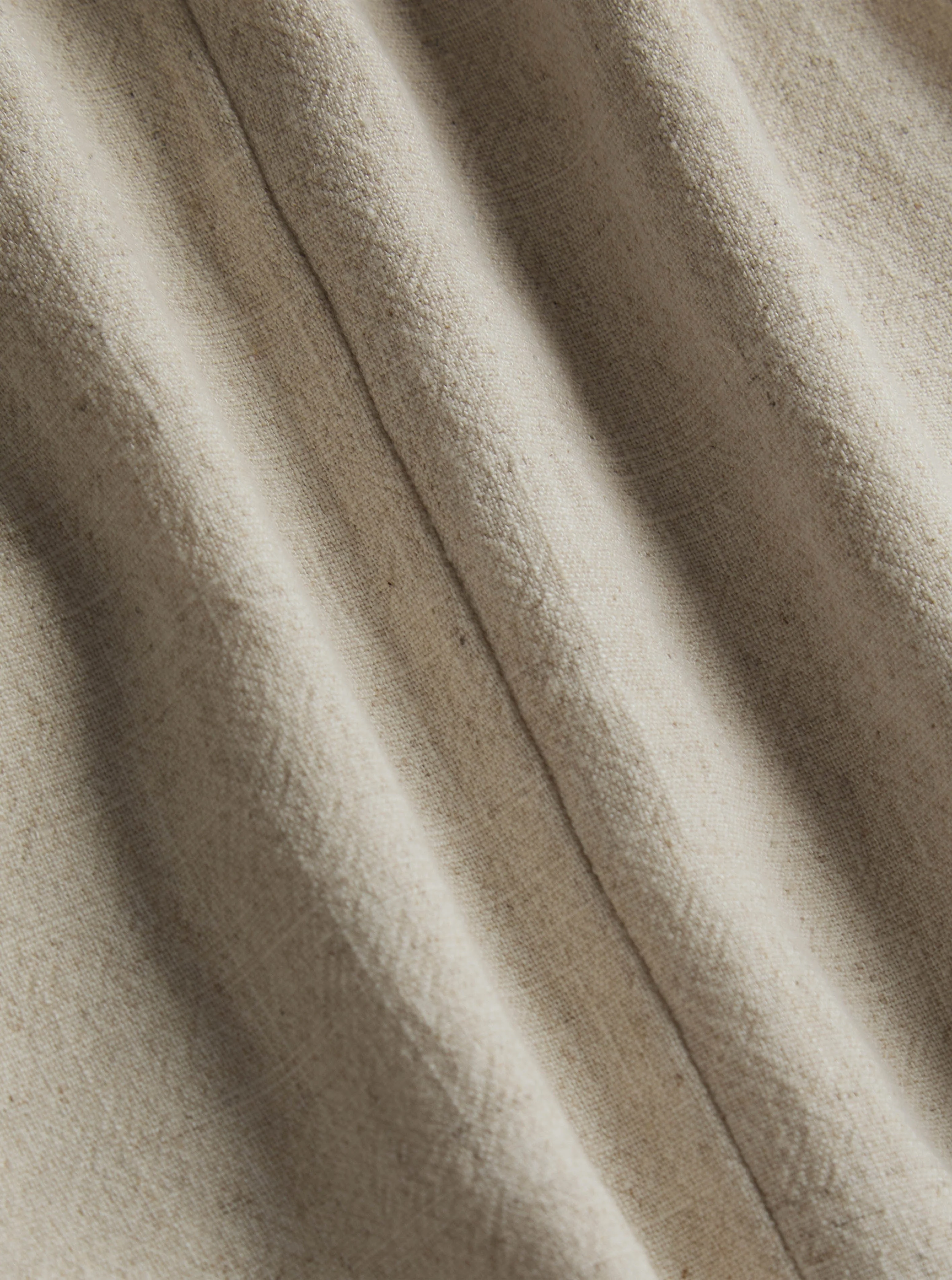 Cami Linen Shirt - Oatmeal - Image 5