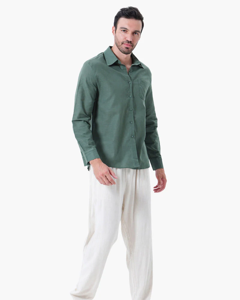 Cape Town – 100% Linen Shirt - Image 19