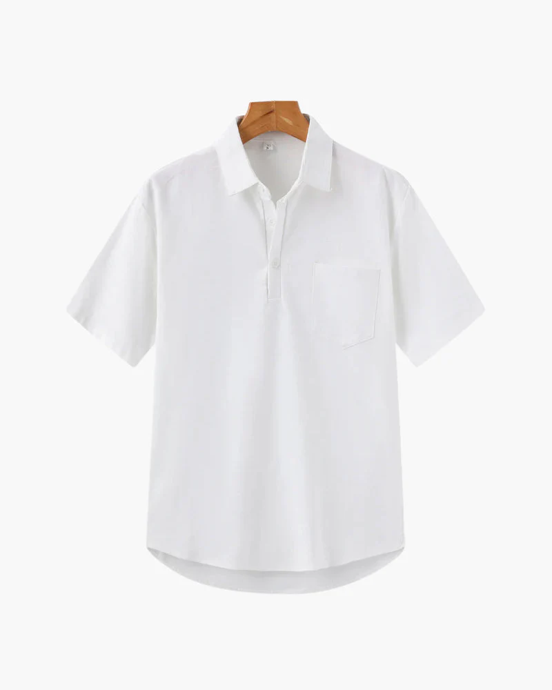 Casablanca - Leinen Polo - Image 2