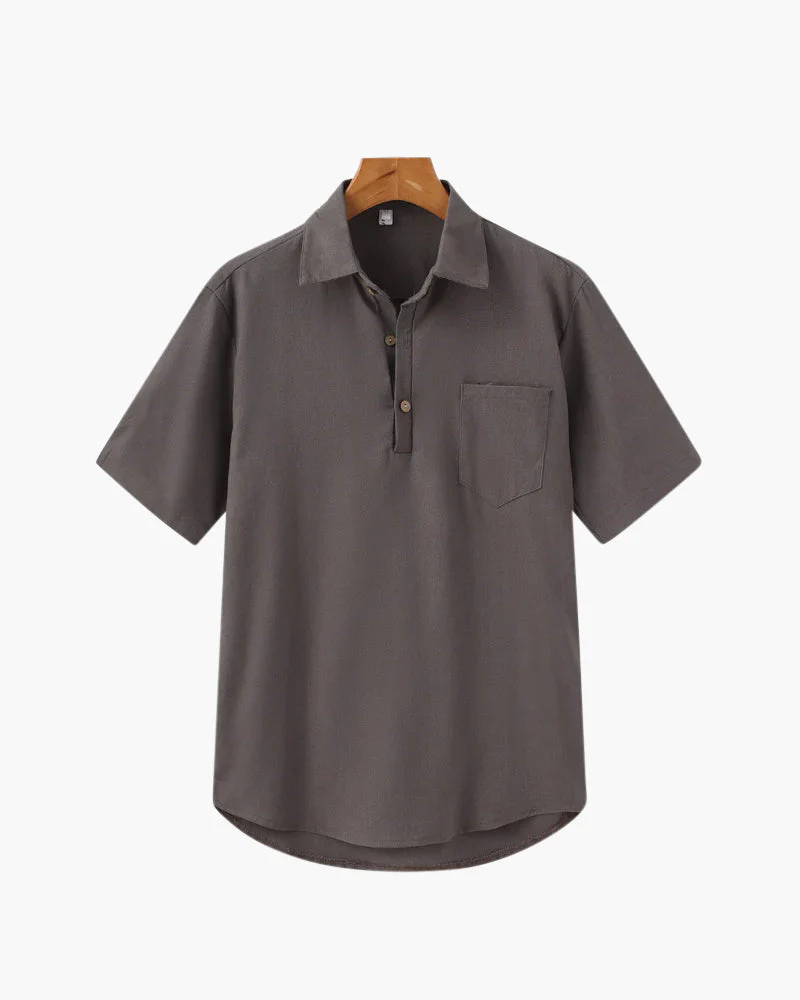 Casablanca - Leinen Polo - Image 3