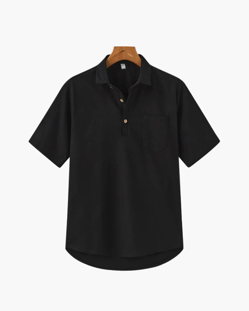 Casablanca - Leinen Polo - Image 4