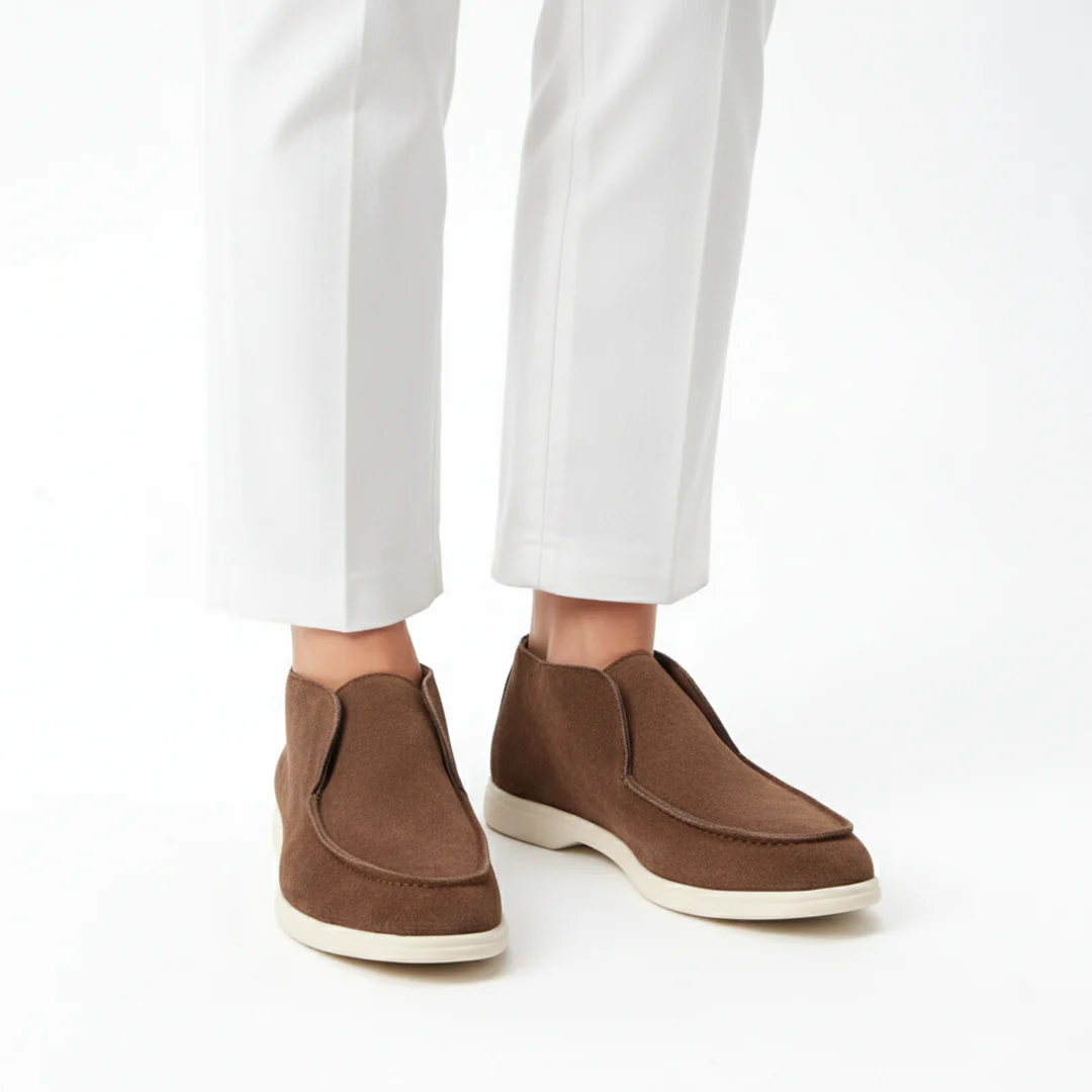 High Suede Loafers - Image 11