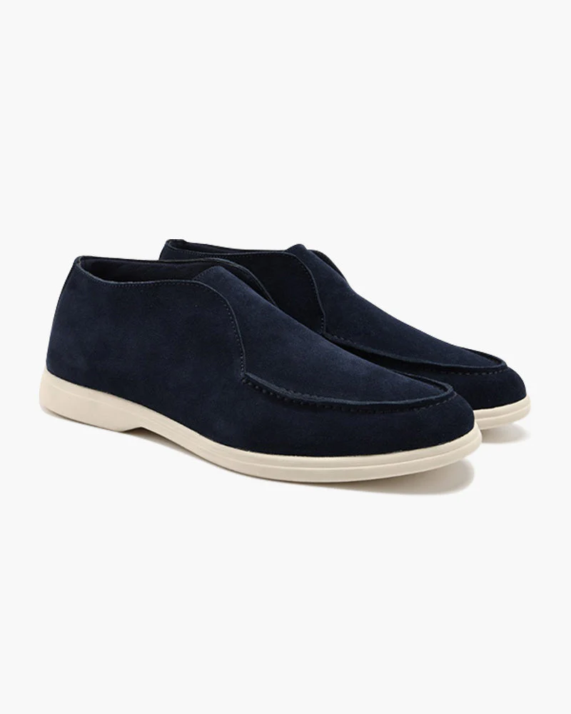 High Suede Loafers - Image 4