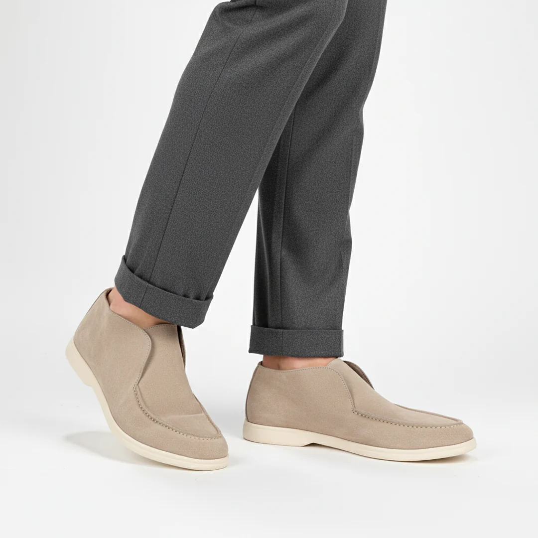 High Suede Loafers - Image 8