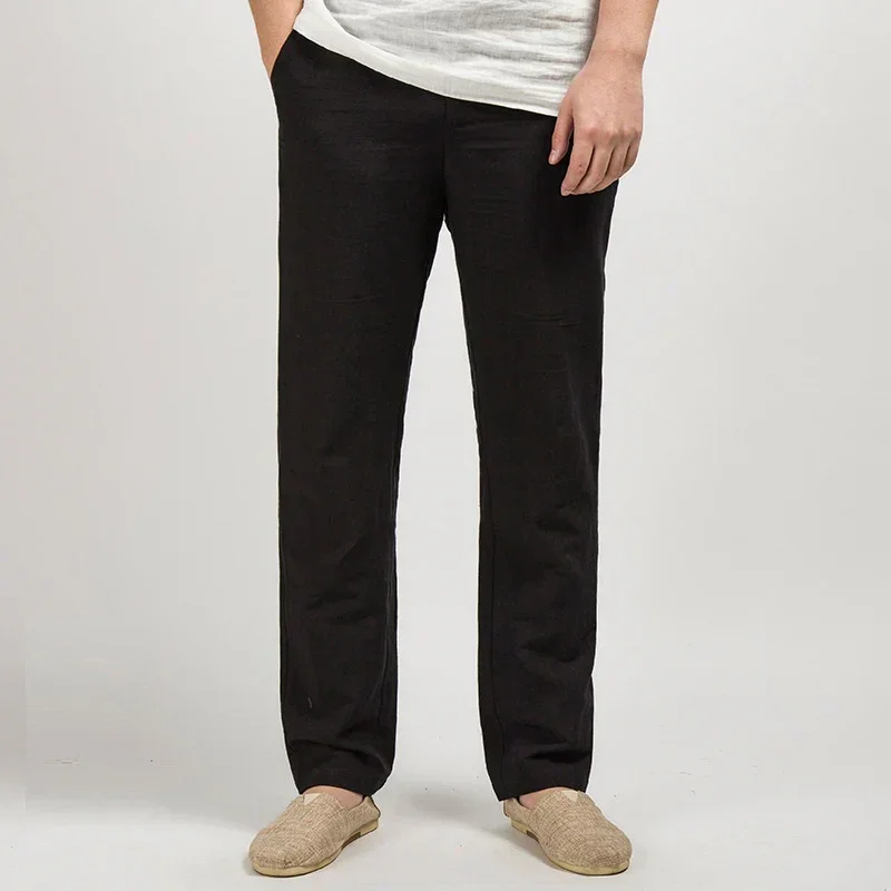 COMO Straight Linen Pants - Image 2