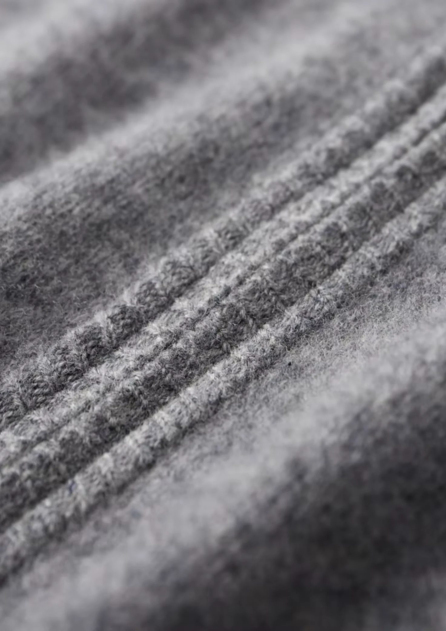 MERINO ZIP TWO-TONE CARDIGAN - Image 7