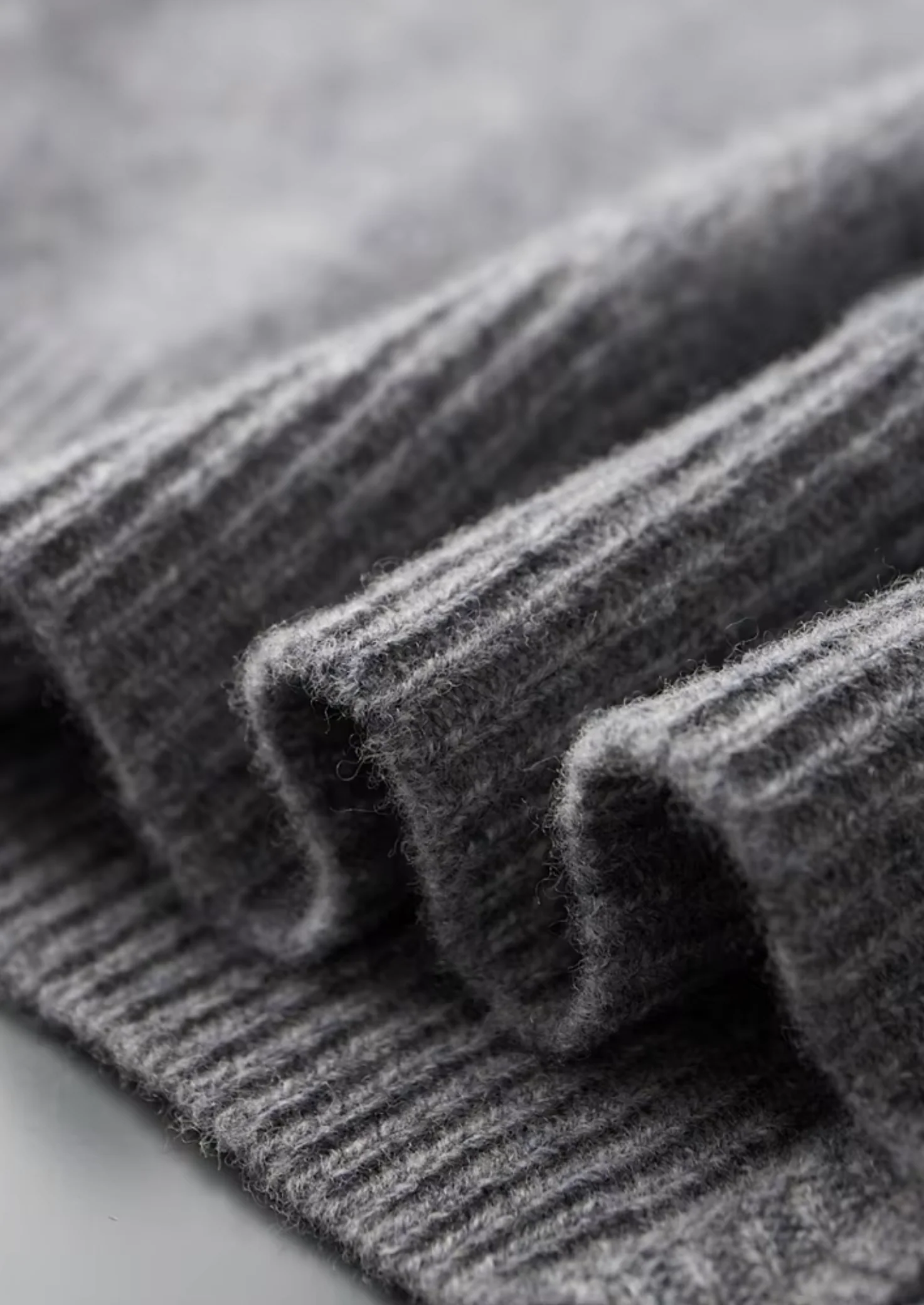 MERINO ZIP TWO-TONE CARDIGAN - Image 8