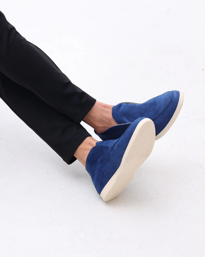 Hohe Wildleder Slipper - Image 10