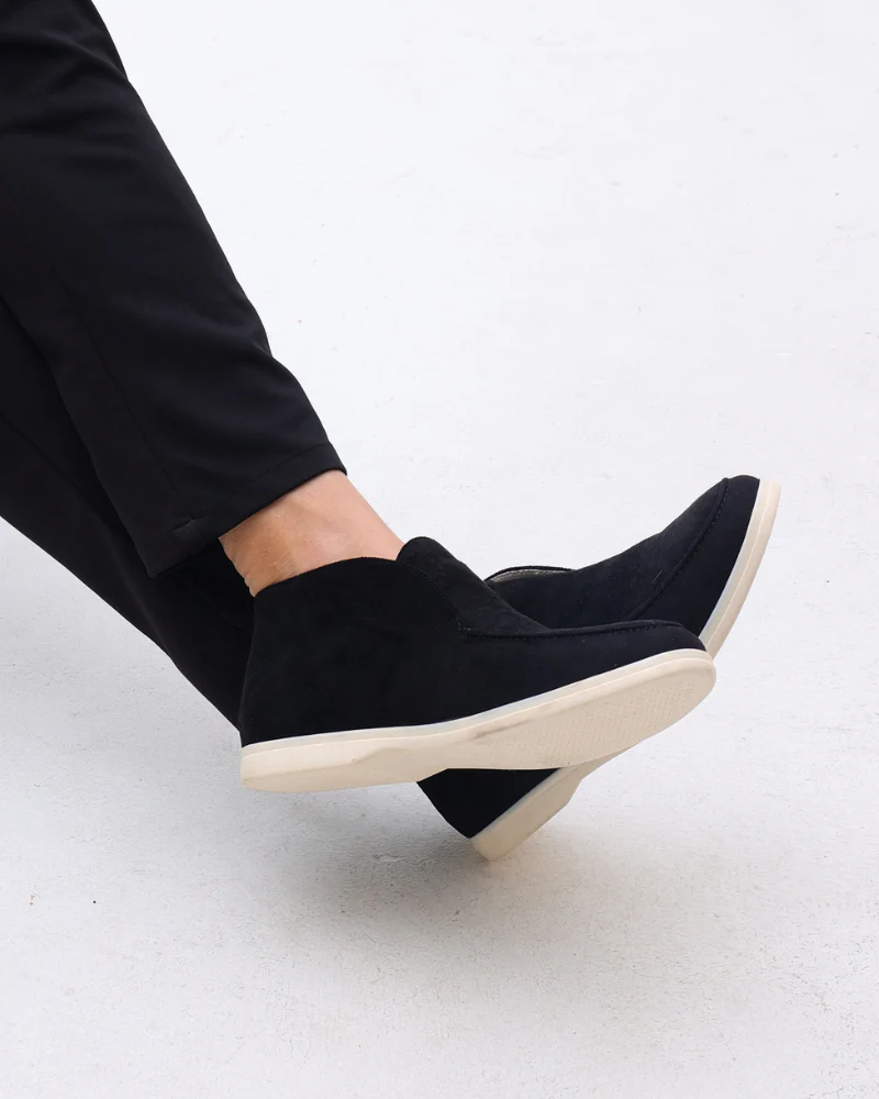 Hohe Wildleder Slipper - Image 7