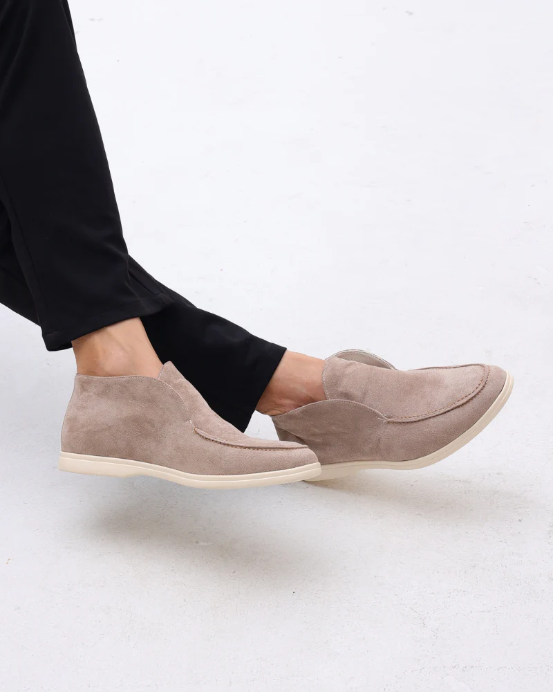 Hohe Wildleder Slipper - Image 9