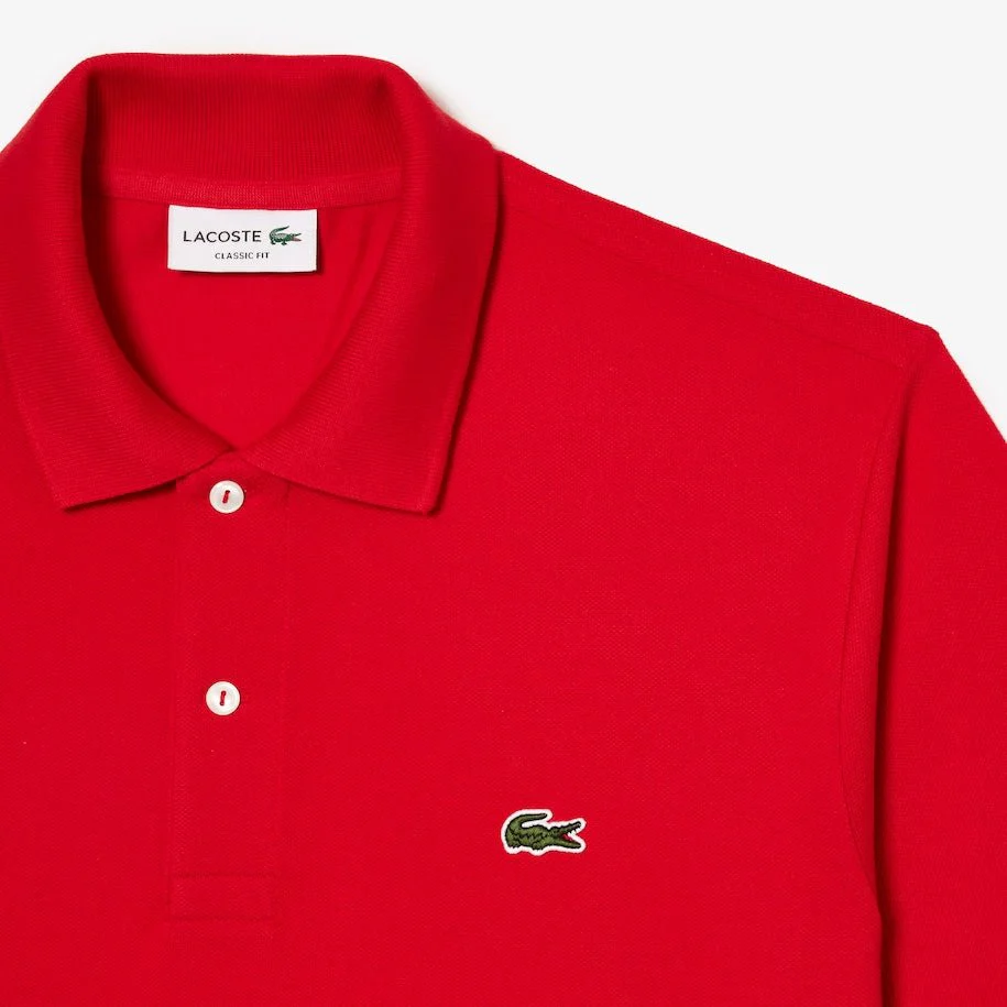 Pique Cotton Polo Shirt - Image 2