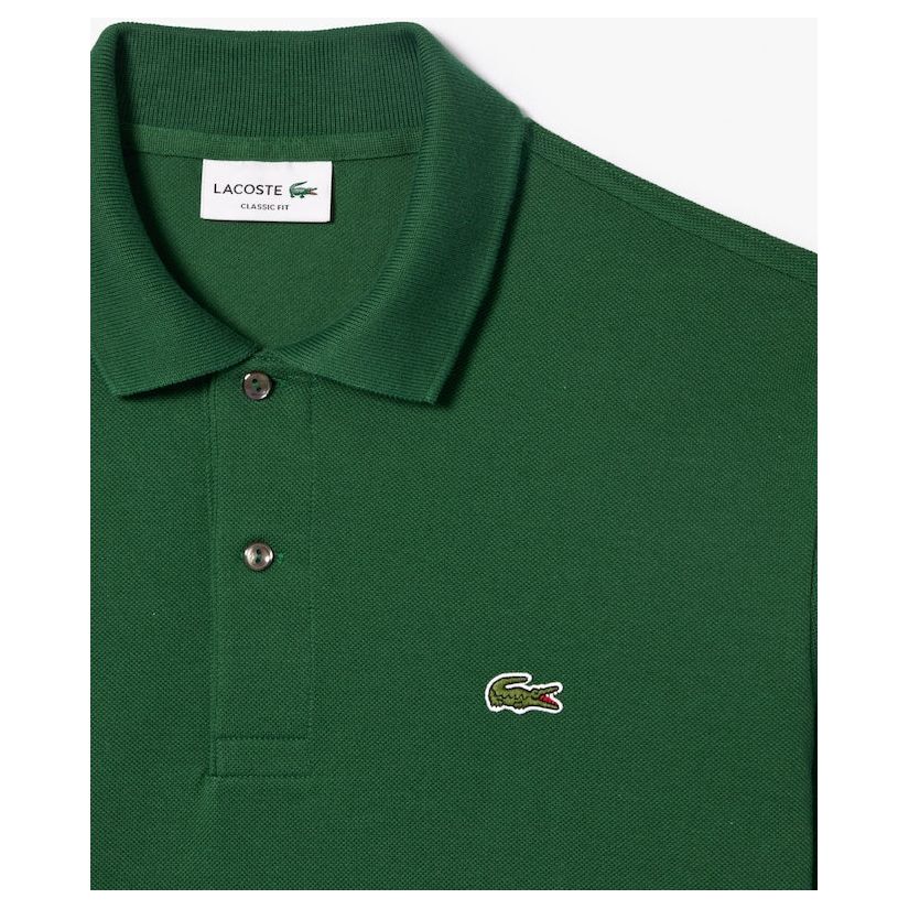Pique Cotton Polo Shirt - Image 2