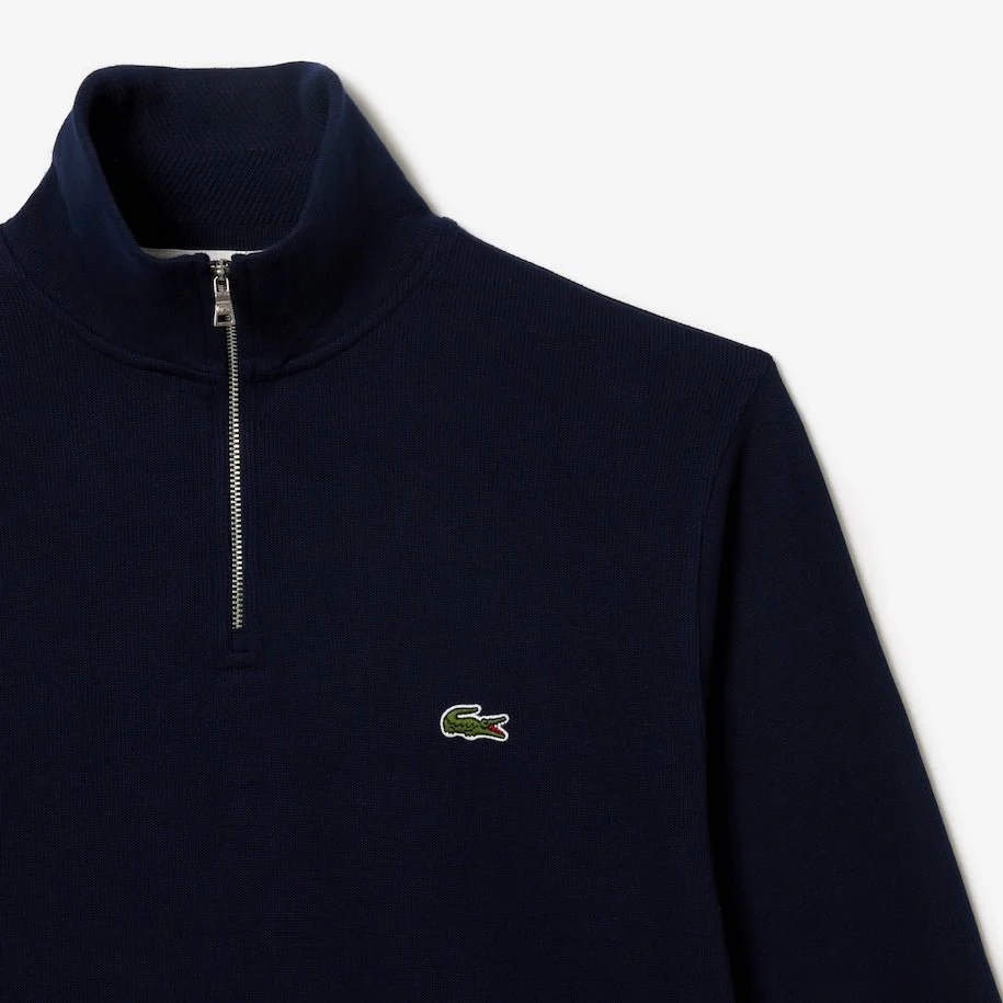 Zippered Stand Up Collar Sweat - Image 2