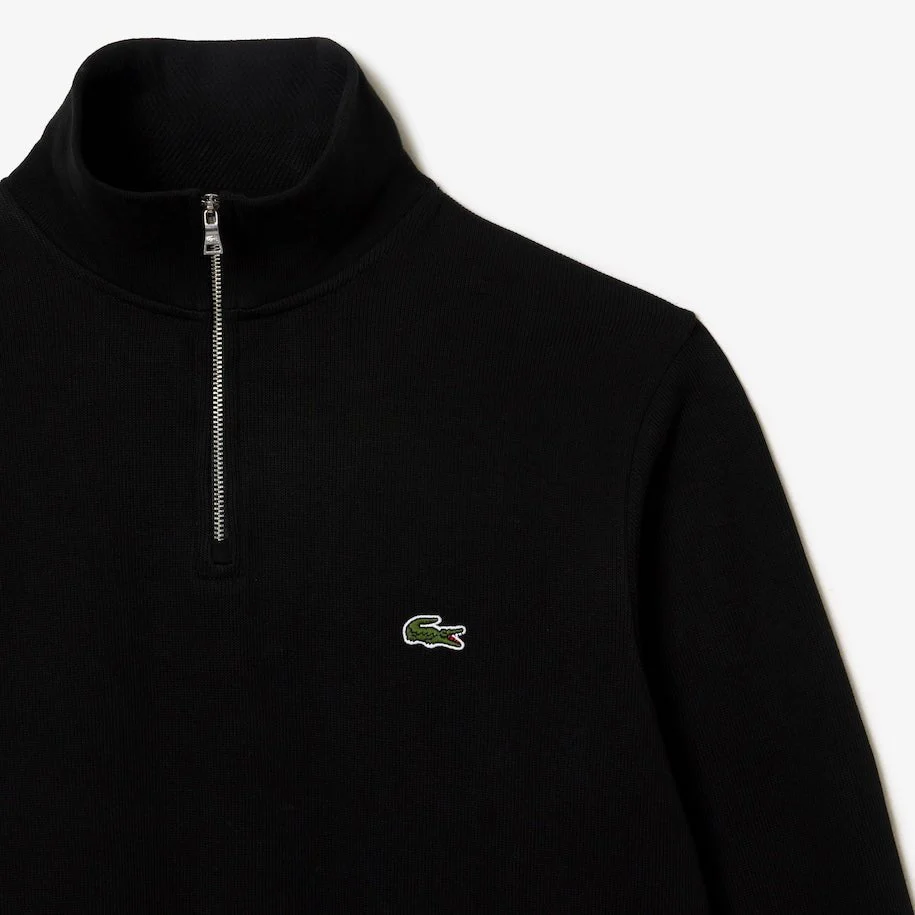 Zippered Stand Up Collar Sweat - Image 2