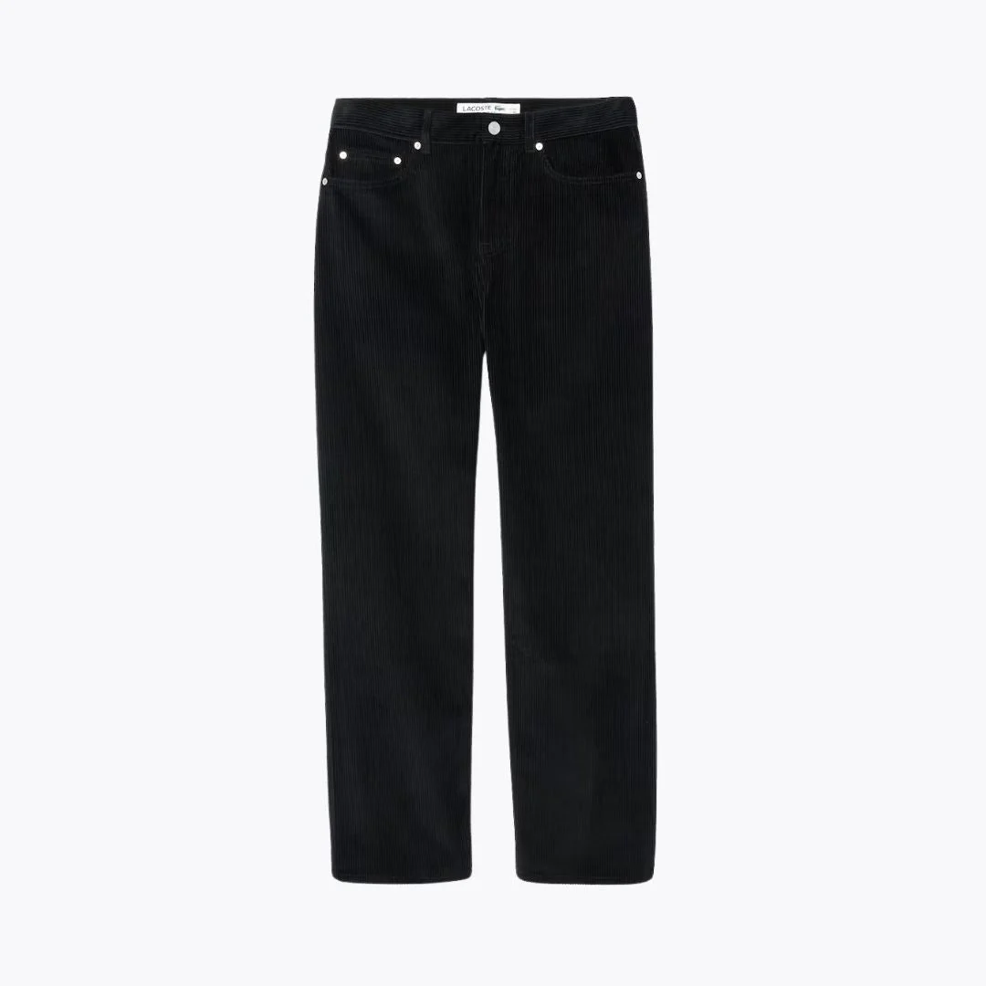LC 5 Pocket Straight Fit Velour Pants - Image 2