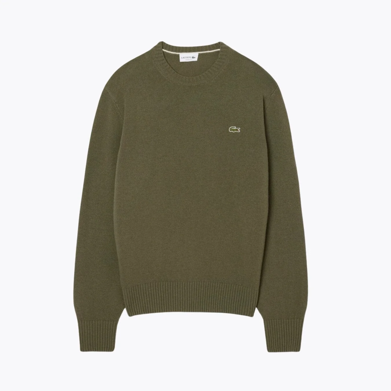 LC Carded Wool Crew Neck Sweater - Image 4