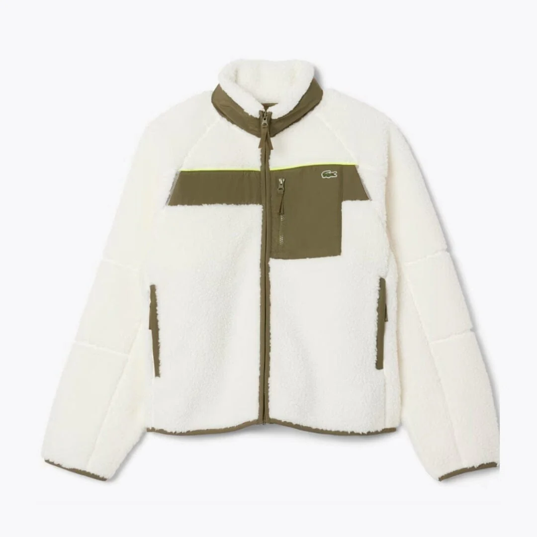 LC Colour-Block Sherpa Fleece Jacket