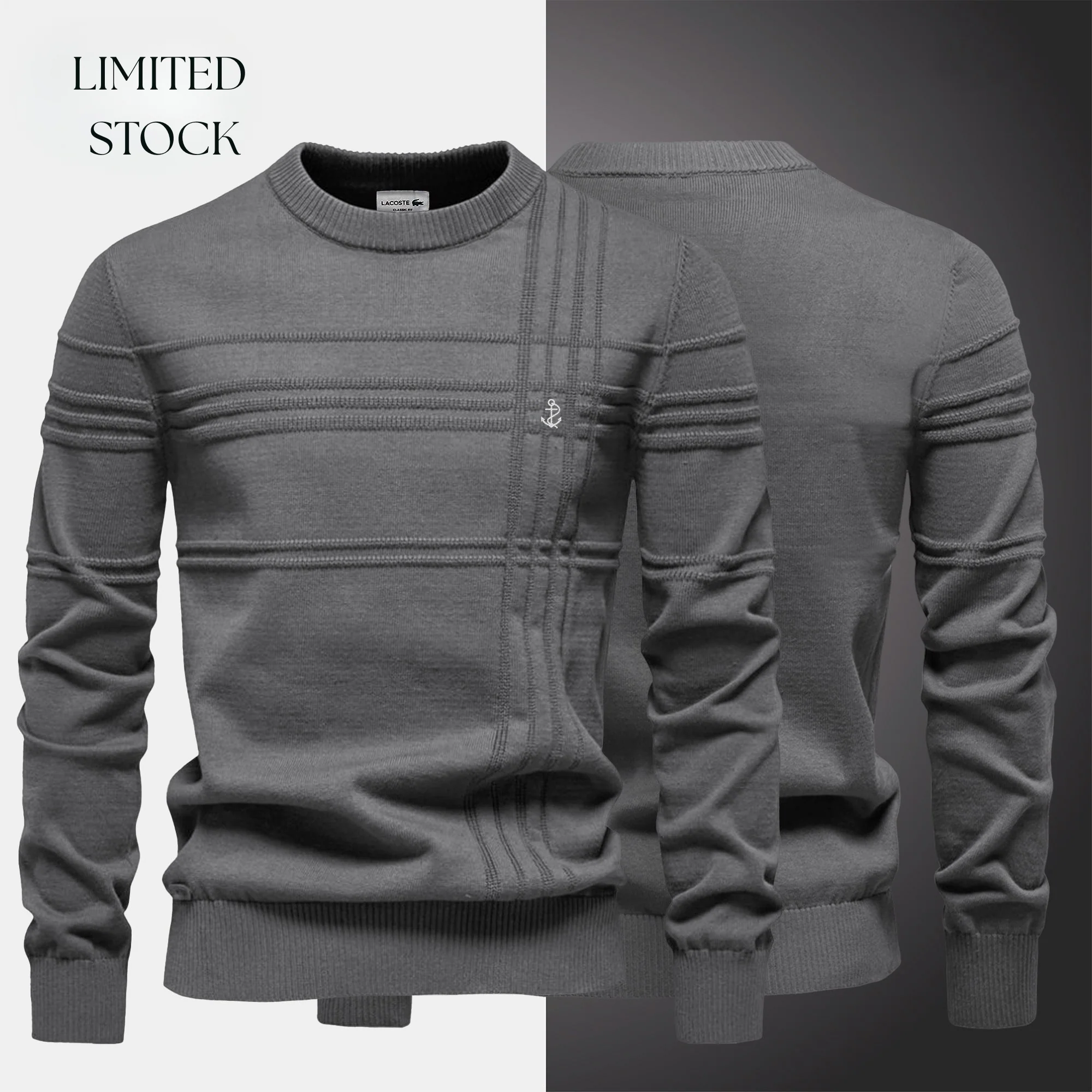 Modern Crew Neck Knit - Image 3