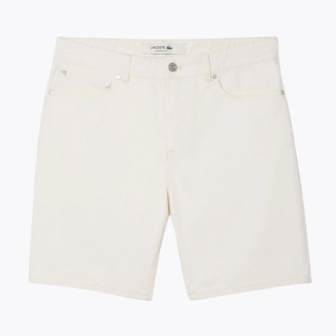 LC Straight Fit Denim Bermuda Shorts - Image 3