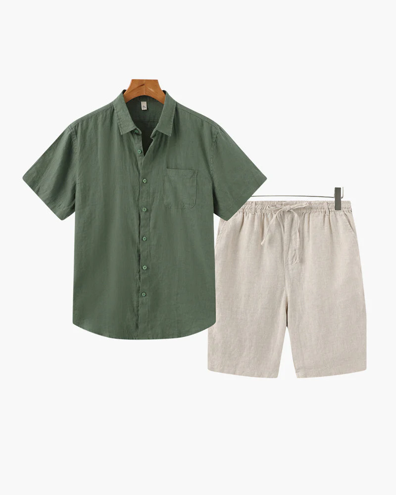 Linen Set (with Shorts) - Image 4