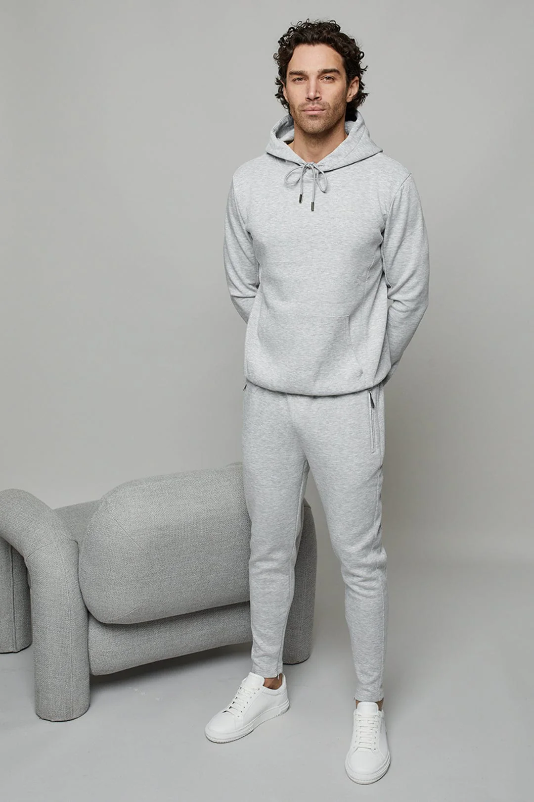 Luxe Pant - Grey Marl - Image 3