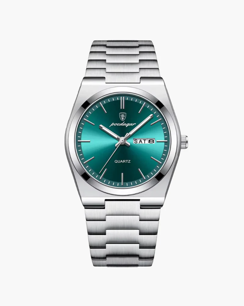 Marine Quarz Uhr