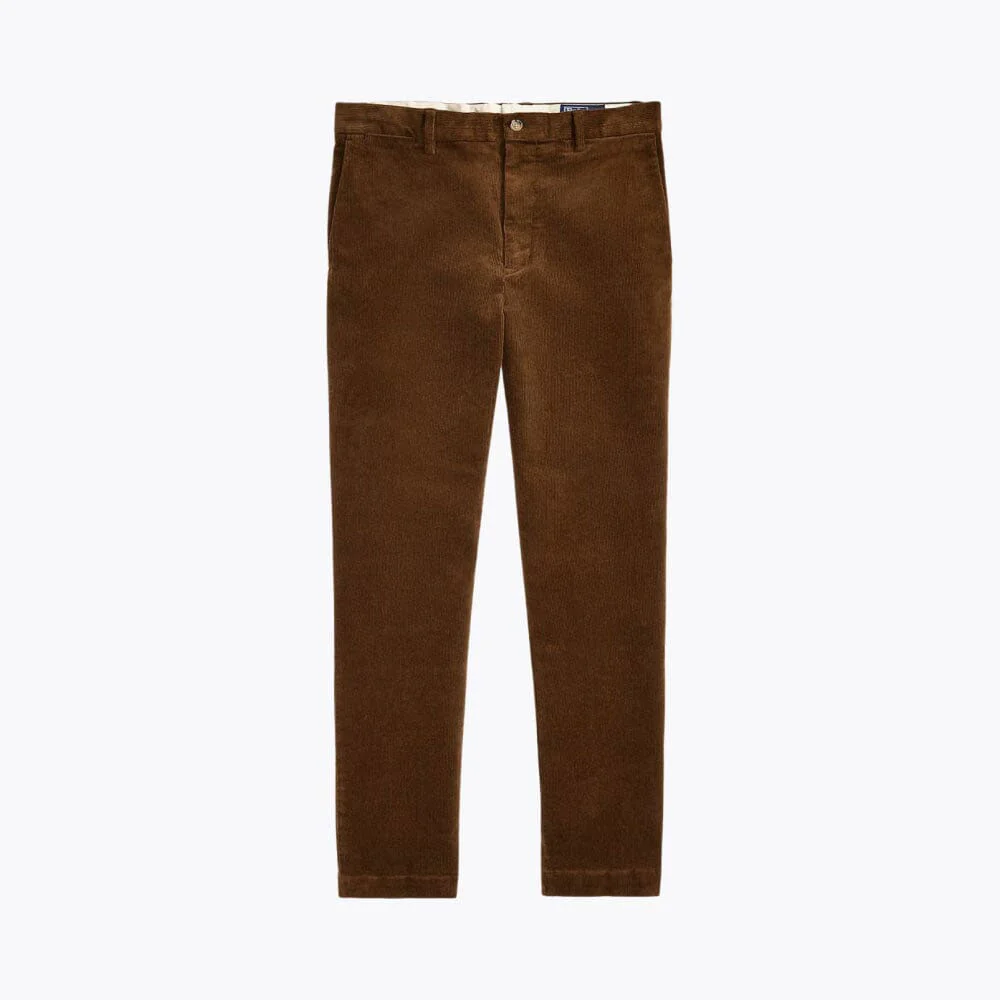 Slim Fit Plush Cotton Corduroy Pants - Image 2