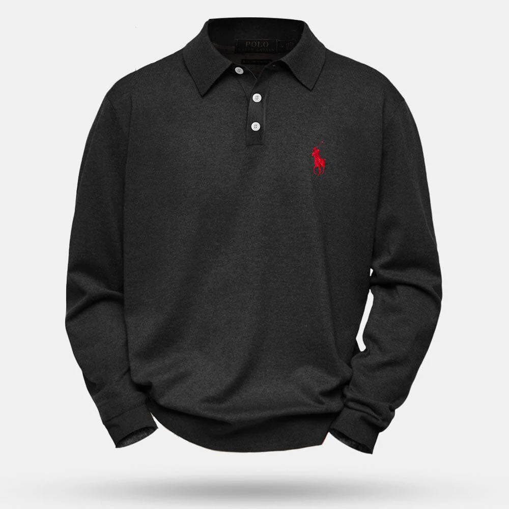 Premium Wool Knit Crewneck Sweater - Image 2
