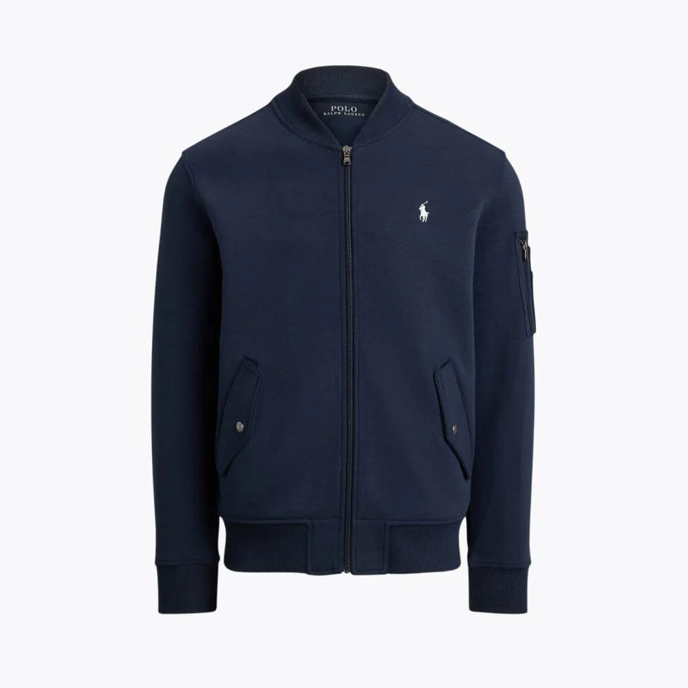Knit Bomber Jacket