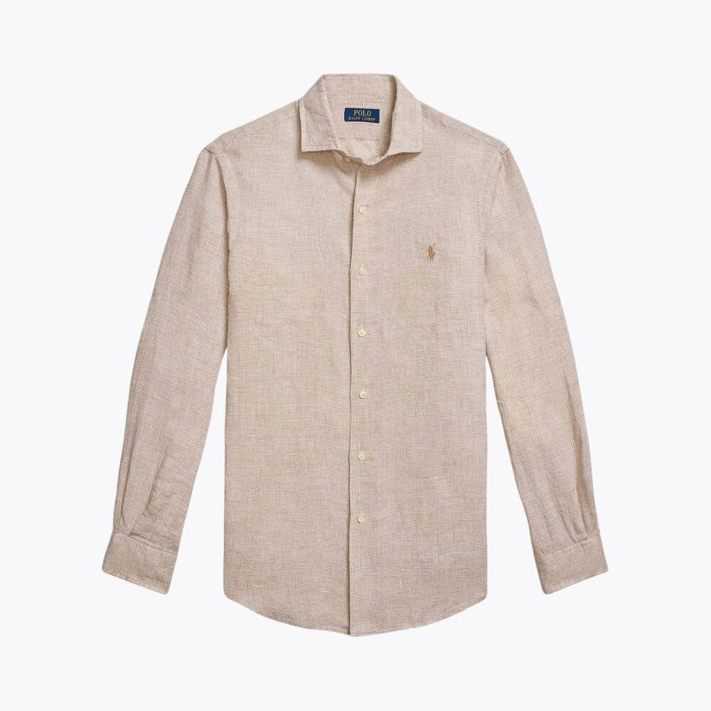 Tailored Linen Button-Down Shirt - Image 2