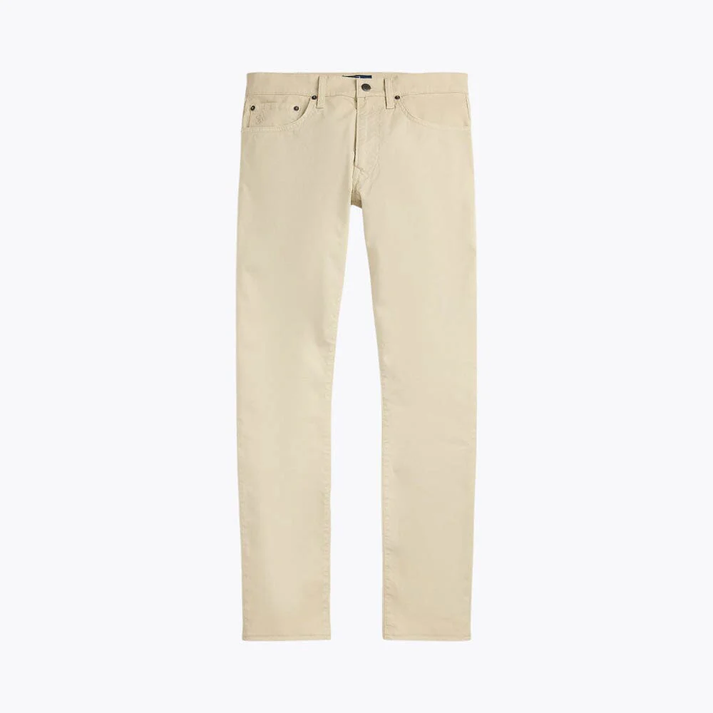 Slim Fit Wrinkle-Resistant Cotton Twill Pants