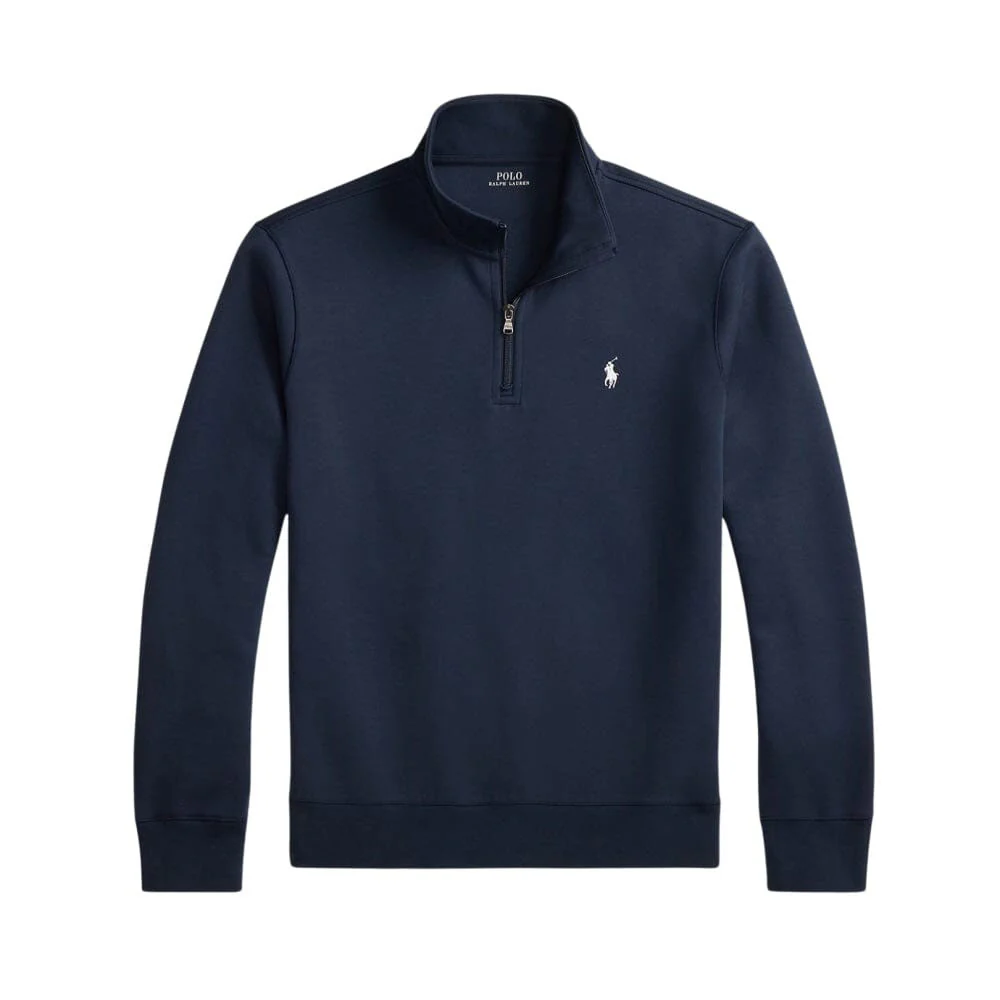 Quarter-Zip Mockneck Sweater