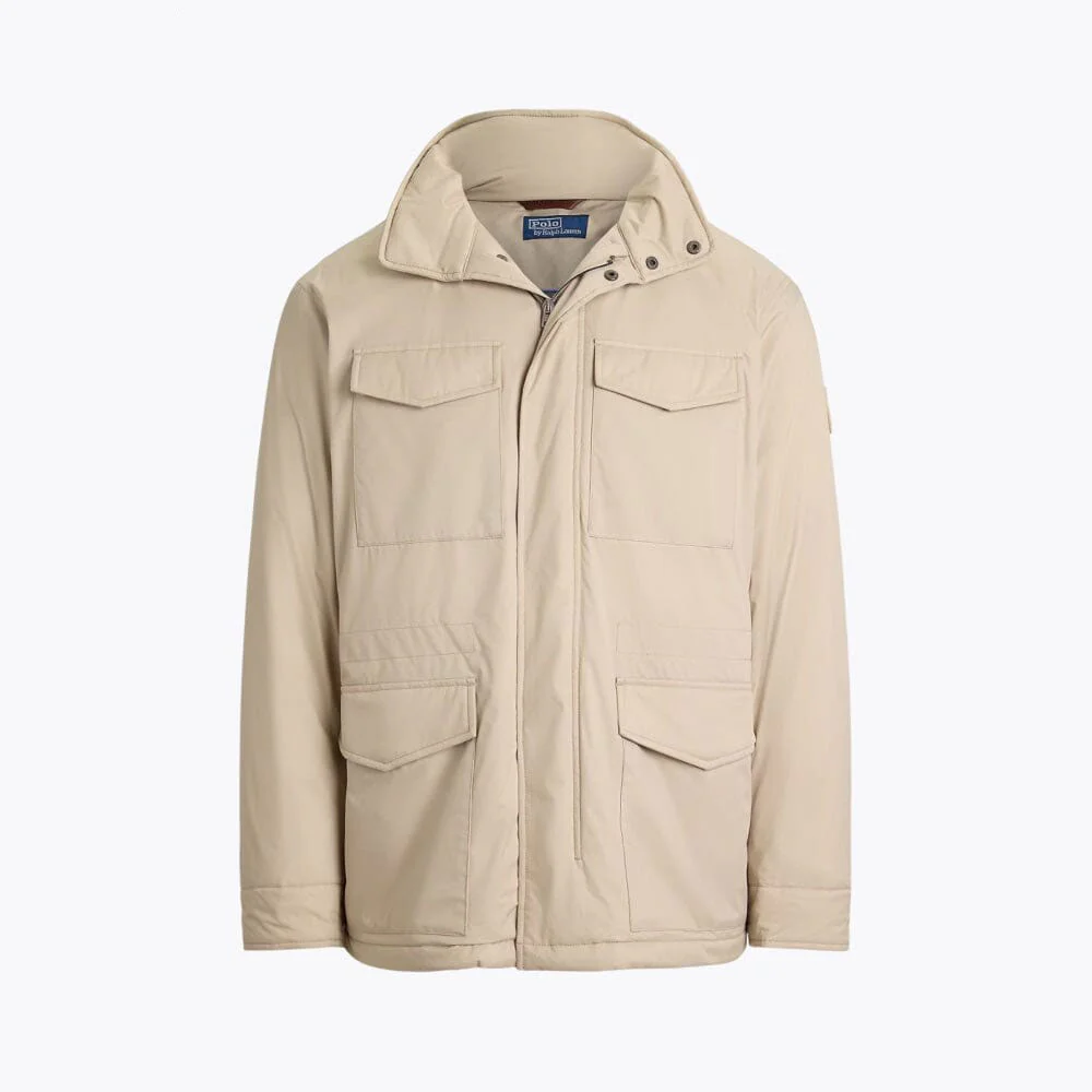 Water-Resistant Hooded Field Jacket