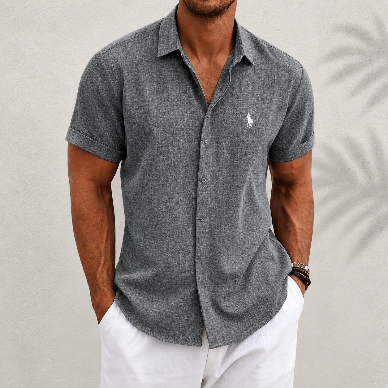 Lightweight Cotton-Linen Shirt - Image 4