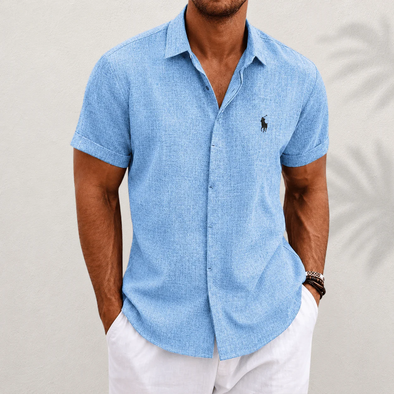 Lightweight Cotton-Linen Shirt - Image 5
