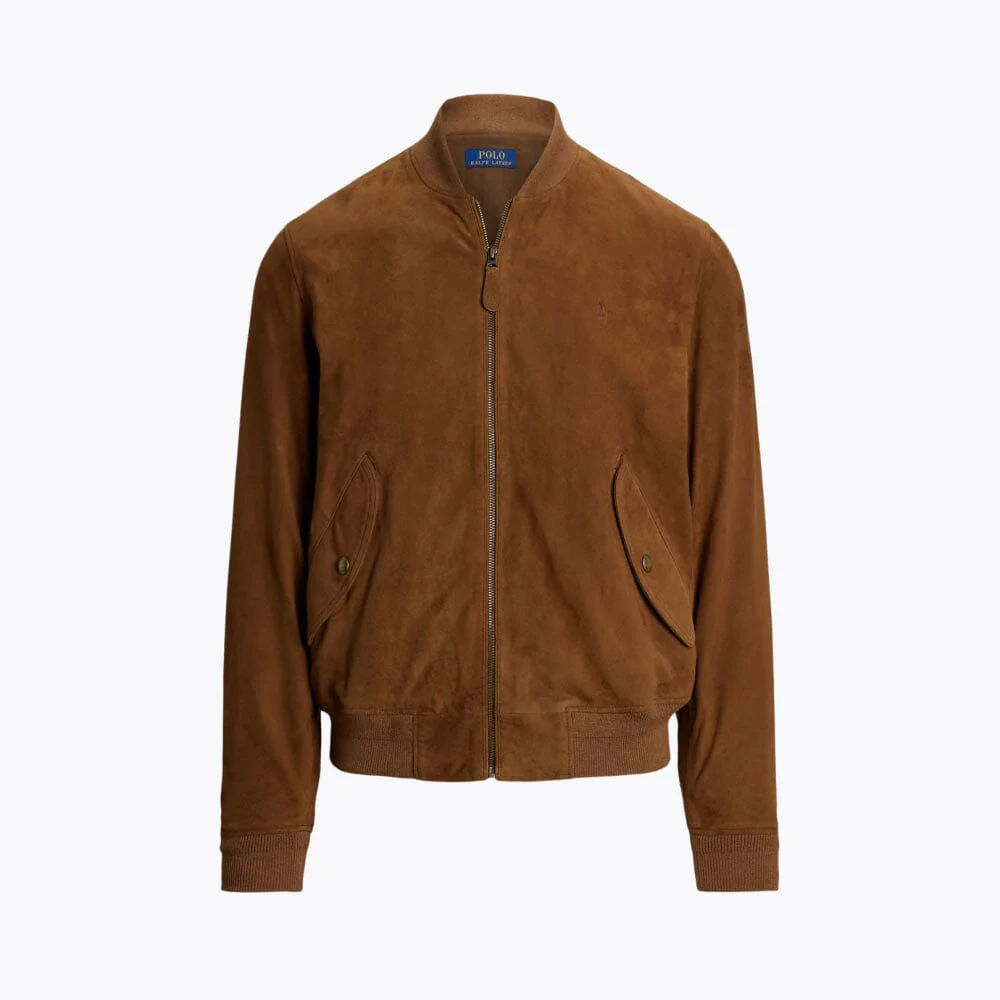 Suede Bomber Jacket - Image 3